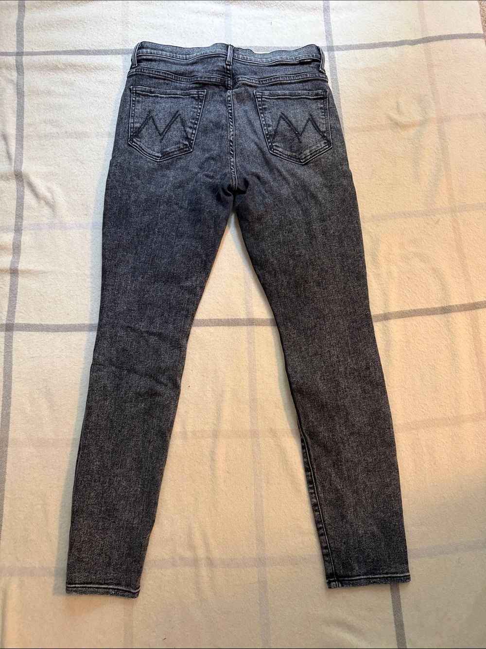 MOTHER The Seamed Swooner Skimp Jean in Train Stops Size 32 - Picture 4 of 16